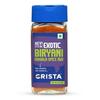 CRISTA Exotic Biryani Masala Spice Mix | Rich In Flavour | No Onion | No Garlic | Vegan | Pure | Zero Added Colours,  Preservatives | 45 Gms