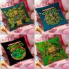 N-Ninja Movie T-Turtles Pillow Case Pattern Printed Pillowcase For Living Room Sofa Cushion Cover & Bedroom Decor