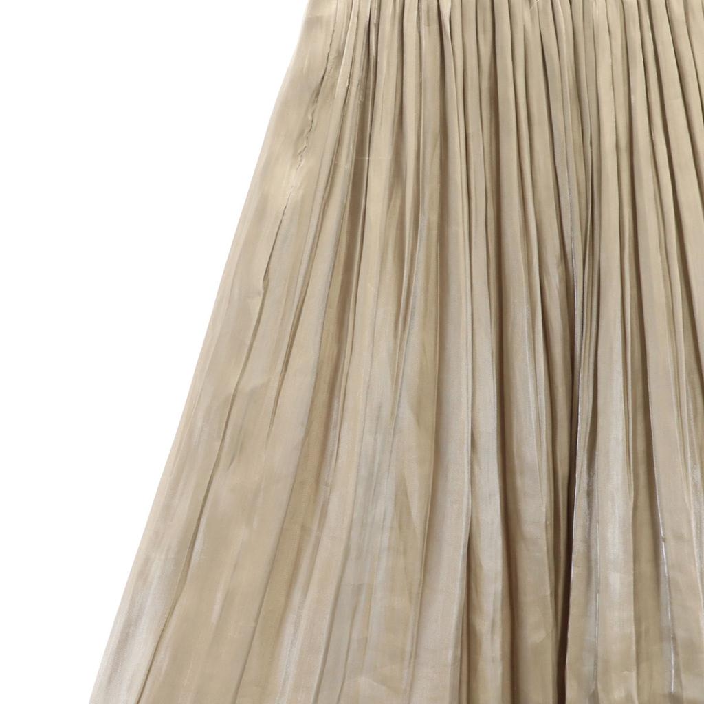 ESTNATION made in Japan Long length Pleated skirt 38 Gurege Women Used