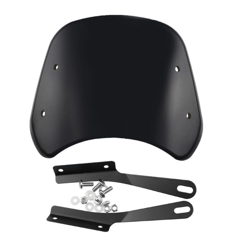 

Motorcycle Windscreen Deflector for 5 -7 Headlight Windshield Front Windscreen Motorbike Accessories 1