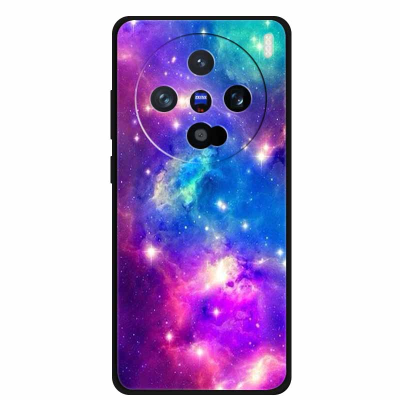 Cartoon Patterns Phone Case For Vivo X100 Ultra pro 5G Soft TPU Silicone Shield Back Cover Funda X 100 Fashion Luxury Bumper