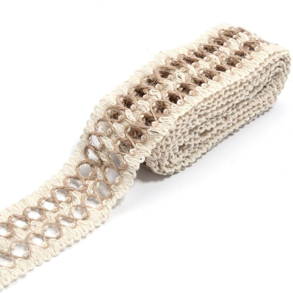 Jute Gewebtes Hanfseil Gurtband Kleidung, Schuhe und Hüte Accessoires, Dekorative Accessoires, Handgemachte DIY Geschenkverpackungsbox Dekoration