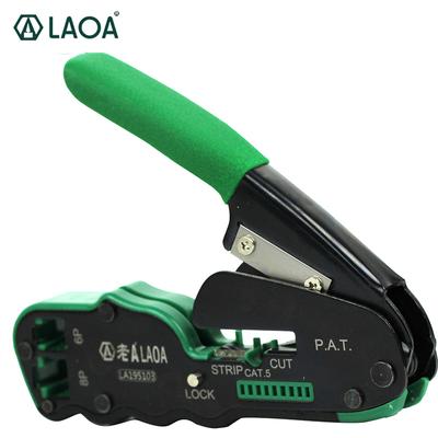 LAOA Crimping Pliers Crimper Network Tools Cable Stripper Wire Cutter Cutting Pliers Terminal Crimp Portable Tool