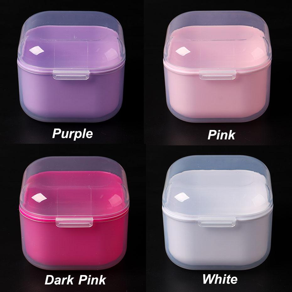 Portable Disinfection Filter Cleaning Box Nail Art Drill Bits Grinding Head Disinfection Box Manicure Sterilization Tool