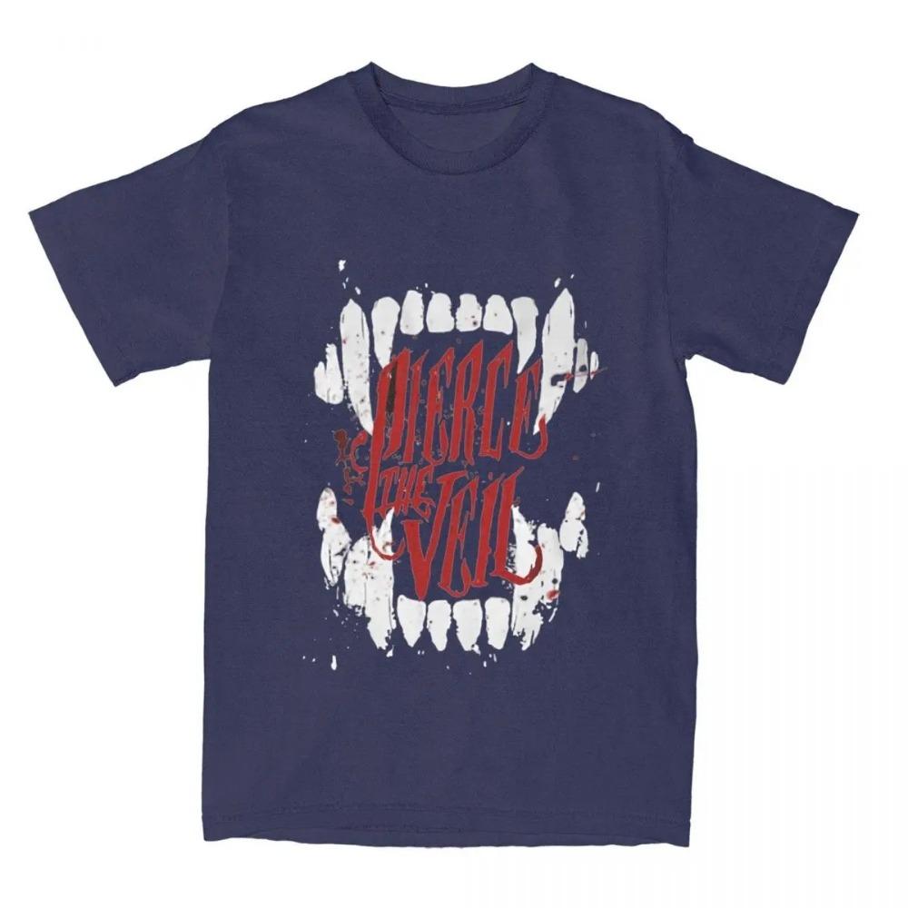 Band Pierce The Veil Red Shirt Stuff Men Women's Humorous T-shirt Short Sleeve Tops Birthday Gift