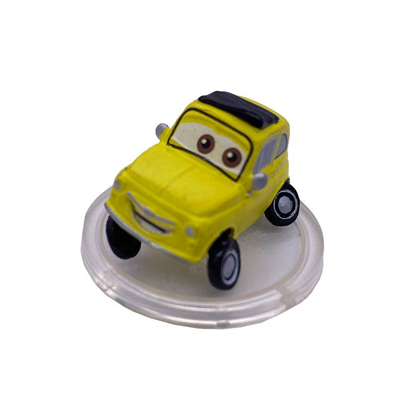 Pixar Cars Mcqueen Sheriff Flo Doc Hudson Luigi Guido Ramone Plastic Model Taart Decoratie Wielen Kunnen Niet Bewegen Kinder Cadeau