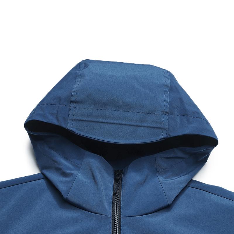 Fila EXPLORE Jackets Men's Badge Blue Hooded Moderate Other A11M617702FDB