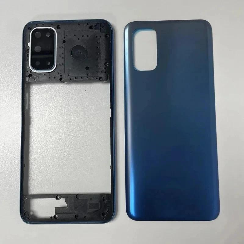 For Realme 7 5G RMX2111 Phone Housing Middle FrameBattery Cover Back Rear  Housing Case Repair Parts