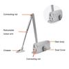 Automatic Gate Closer Metal Hydraulic Buffer Door Stopper Adjustable Speed Door Mute Closing Equipment 25 To 85KG Door Hardware