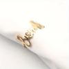 12Pcs Bismillah Napkin Rings Gold Alloy Letter Napkin Holder Muslim Islamic Ramadan Kareem Party Decor Eid Mubarak Gifts