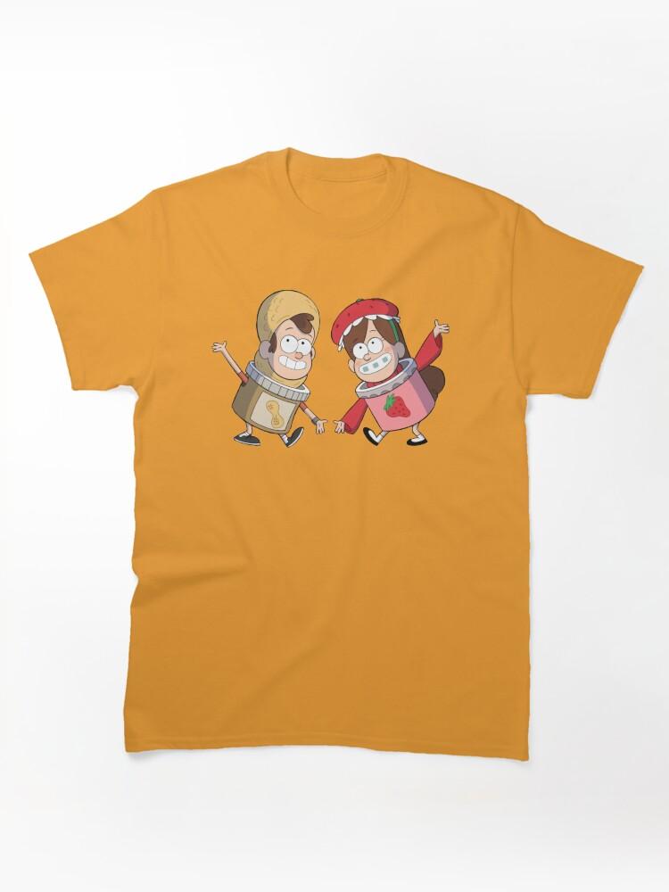 Gravity Falls Mable a Dipper Pines Summerween kostýmy Klasické tričko