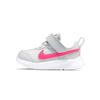 Nike Varsity Leather Low Top Sports Casual Shoes Gray Pink Infant And Toddler CN9397-002