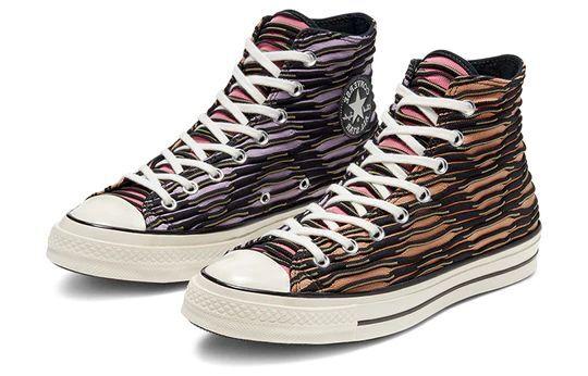 

Converse Chuck 70 High Яскравий трикотаж - Лавандовий Егрет 168756C 35