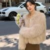 Autumn and Winter Fur Women's Short New Imitation Fox Hair Internet Celebrity Young Winter Fur Short Coat