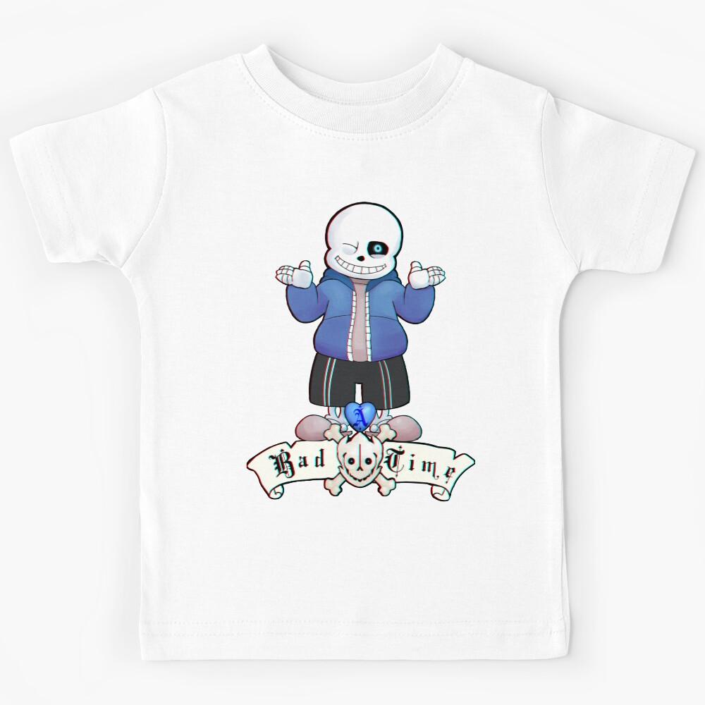 Bad Time Skeleton Kids T-Shirt 100