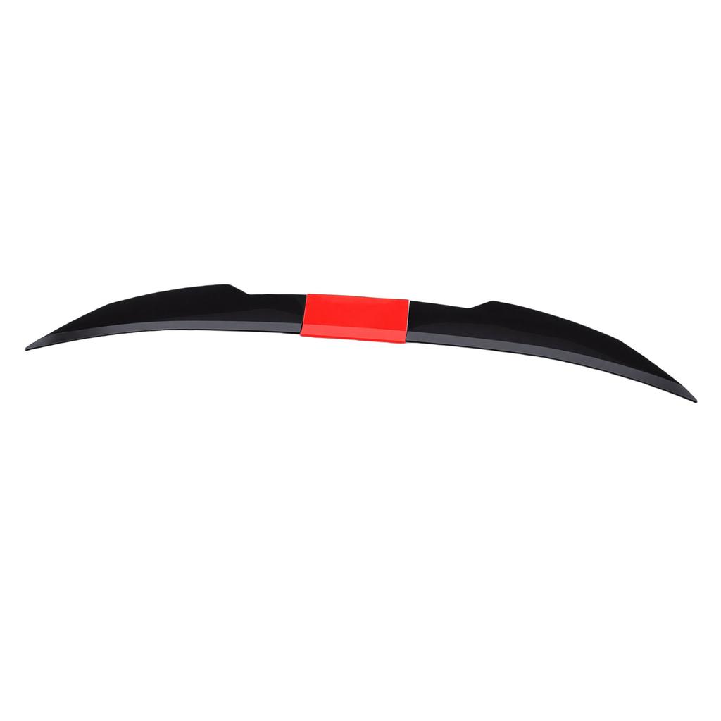 Car Rear Tail Trunk Spoiler Universal 117 128cm Adjustable Strong Adhesion Trunk Lid Spoiler Wing Glossy Black Red