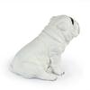 Bulldog, English Bulldog, British Bulldog II - Dog Statue, Sitting Dog for Desk, Decoration for the Living Room of a Dog Lover by Art-Dog