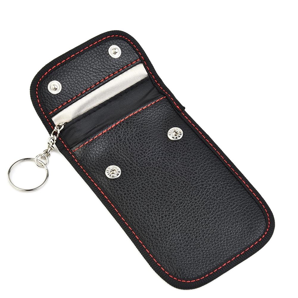 

Stylish Mini Key Bag with Antitheft Signal Blocker for Car Key Protection