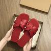 2025 Summer New Beach Slippers Women's Casual and Comfortable Versatile Soft Flat-bottomed French Sandals One-word Cool Slippers