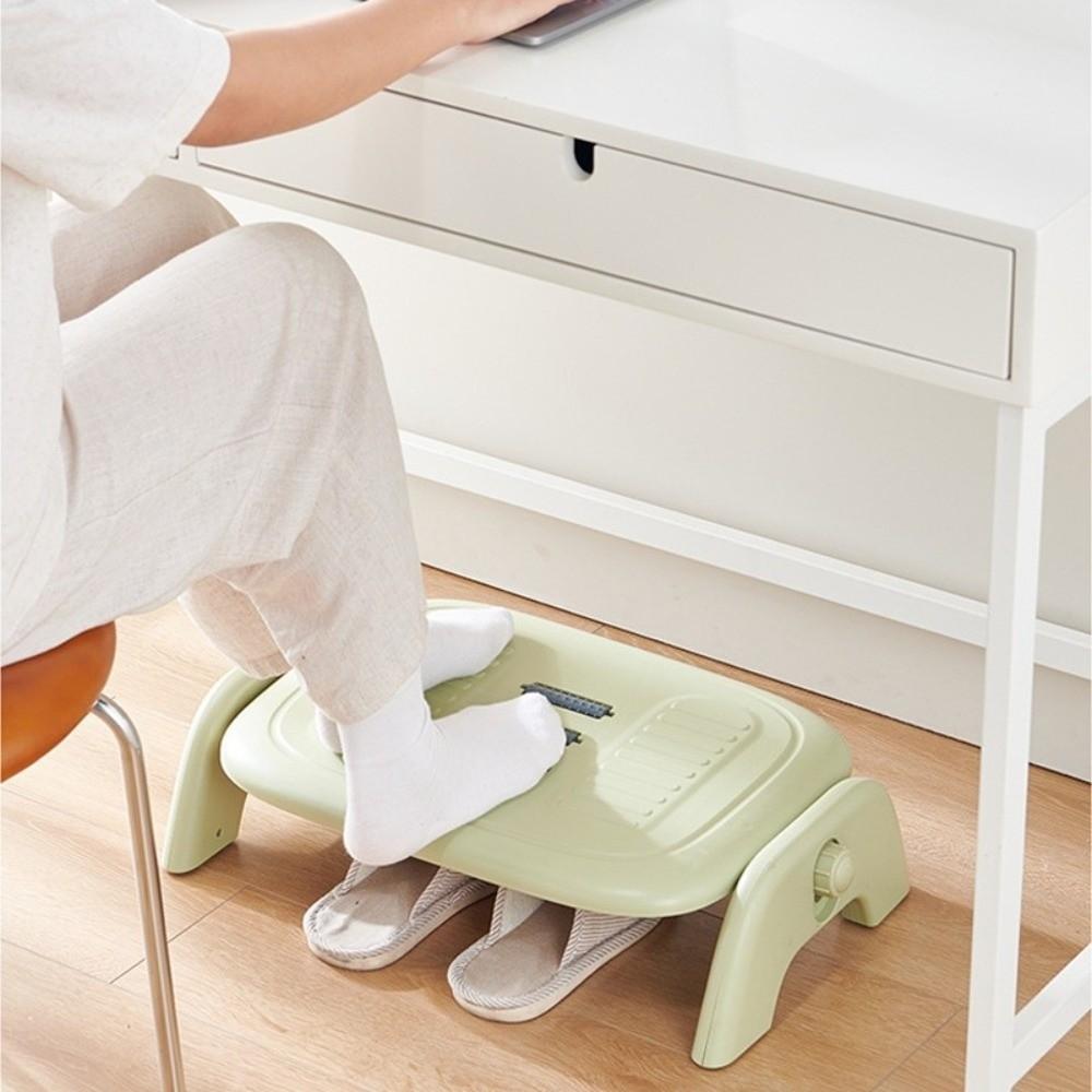 Ergonomic Rocking Footrest with Massage Rollers Detachable Rocker Balance Board Non Skid Under Desk Footrest Under Desk Use