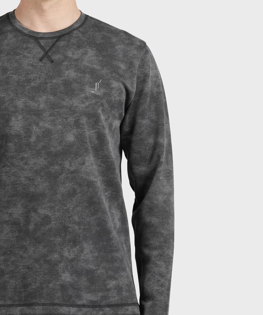 PANICALE Charcoal Golf Washed Long Sleeve T-Shirt