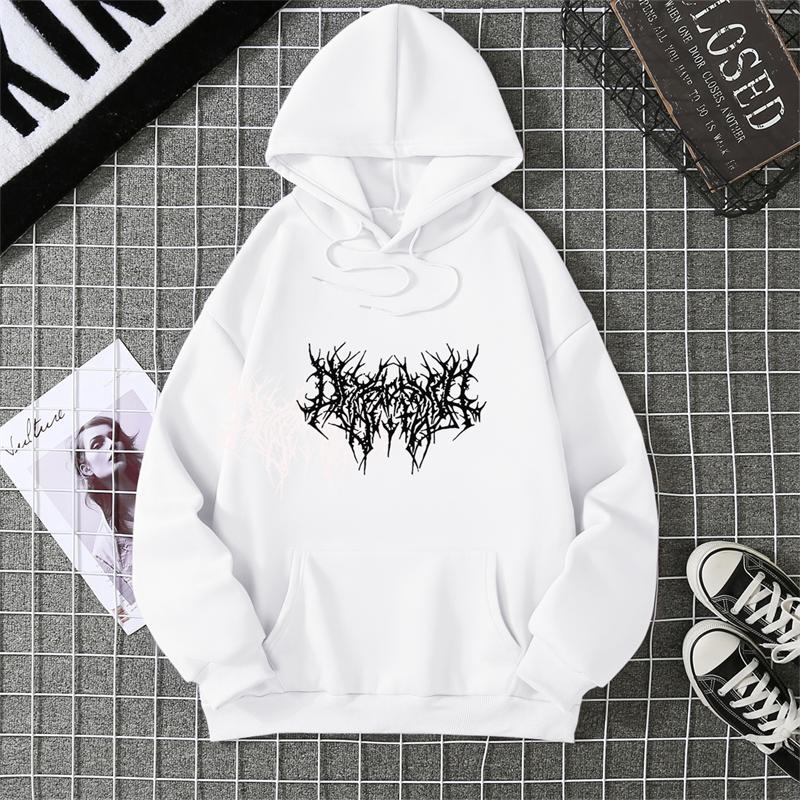 Winter Women's Hoodie High Street Unisex style Double Pockets Sweatshirts Outerwear Plus-Size Women's Clothing