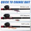 10pcs 2 Sizes Fishing Rod Hook Keeper, Fishing Lure Bait Holder, Elastic Rubber Rings For Worm And Treble Hook, Fishing Tackle