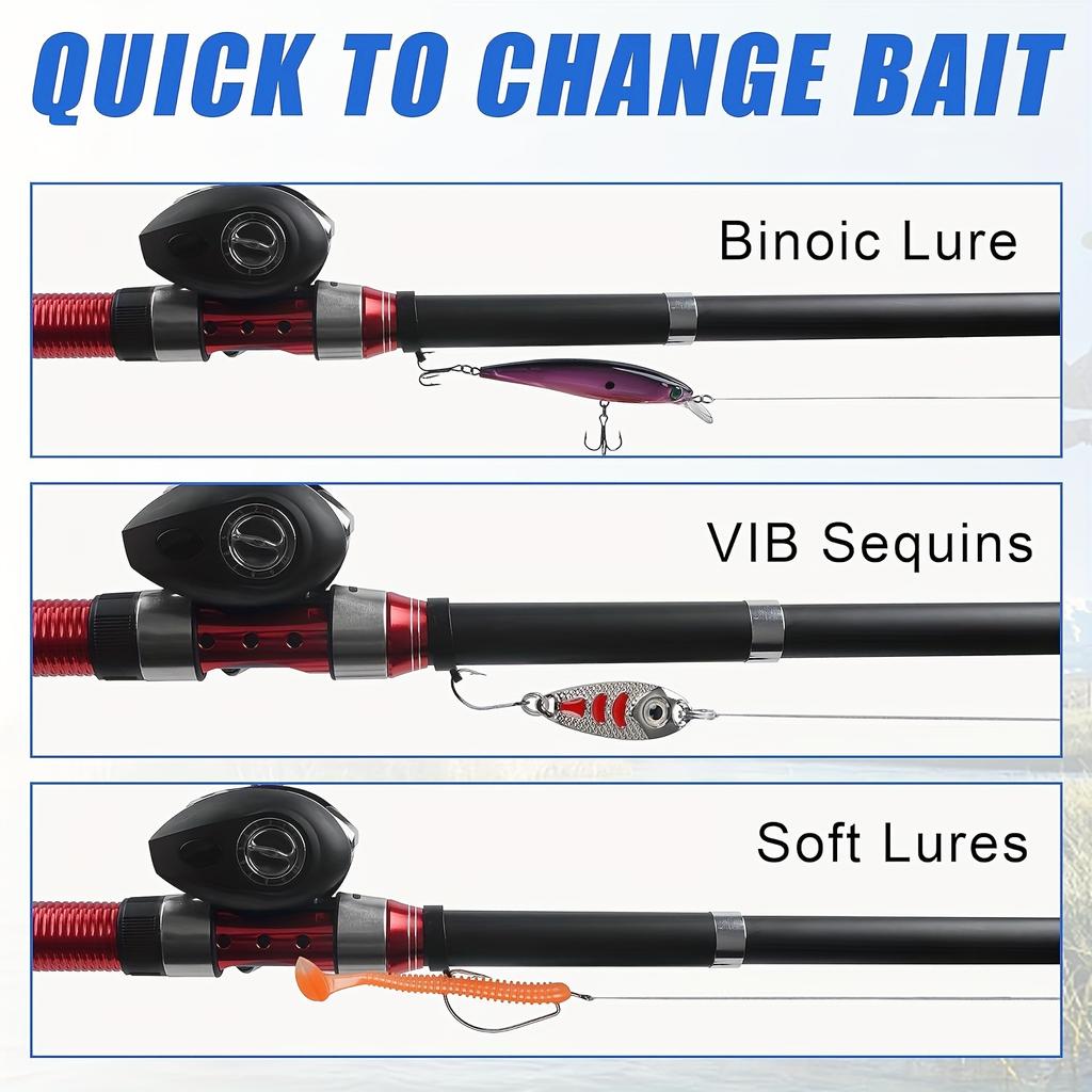 10pcs 2 Sizes Fishing Rod Hook Keeper, Fishing Lure Bait Holder, Elastic Rubber Rings For Worm And Treble Hook, Fishing Tackle