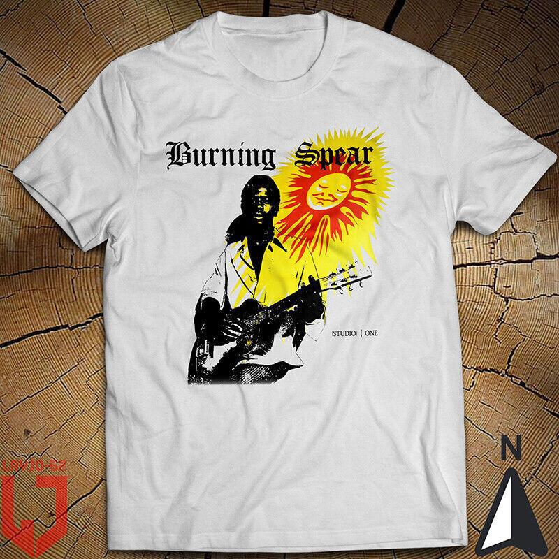 Studio One Представляет Burning Spear Burning Spear Уинстон Родни OD Рубашка Унисекс Футболка S