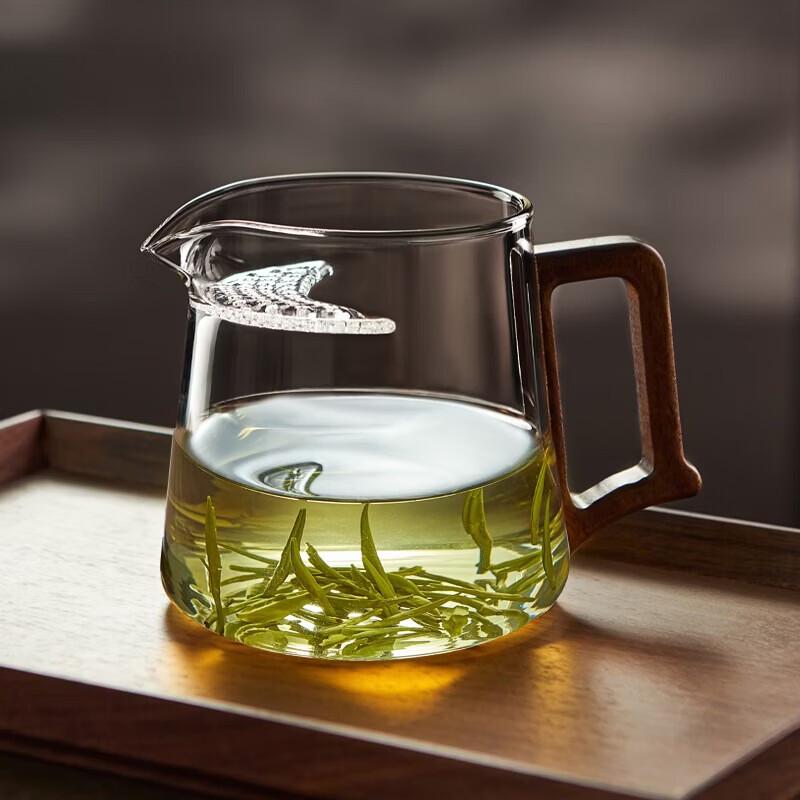 YIHUTEA Glass Teapot with Spout Filter