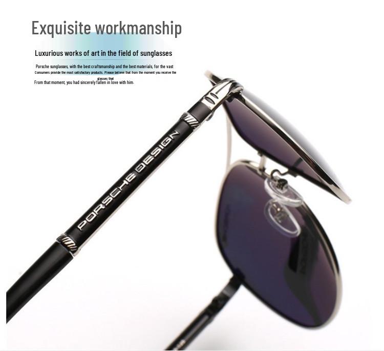 Polarized Aviator Sunglasses for Men and Women - Large Frame Sports and Driving Glasses.