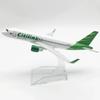 Display Boutique Decoration 16CM Indonesia Citilink Airways A320 Airplane Model Diecast Metal 1/400 Scale Planes Toy for Childre