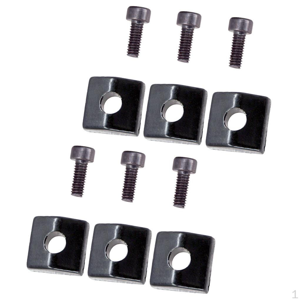 

6 шт. Винты для порожка тремоло бриджа электрогитары для запчастей