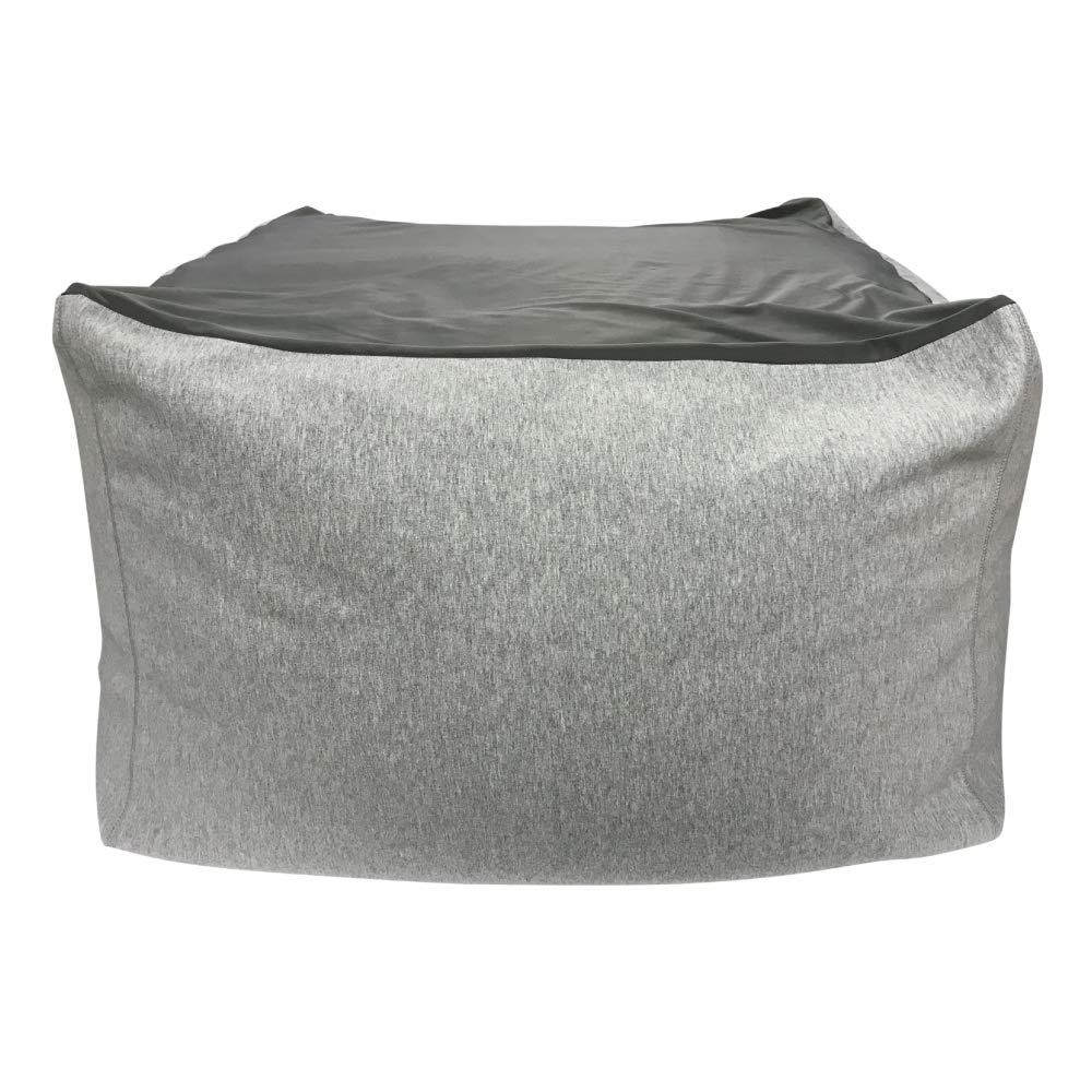 Flex Sales Bead Cushion Cover Single Sweatshirt Light Gray Cube Large Replacement Cover PCM-6519SWC 6590₽