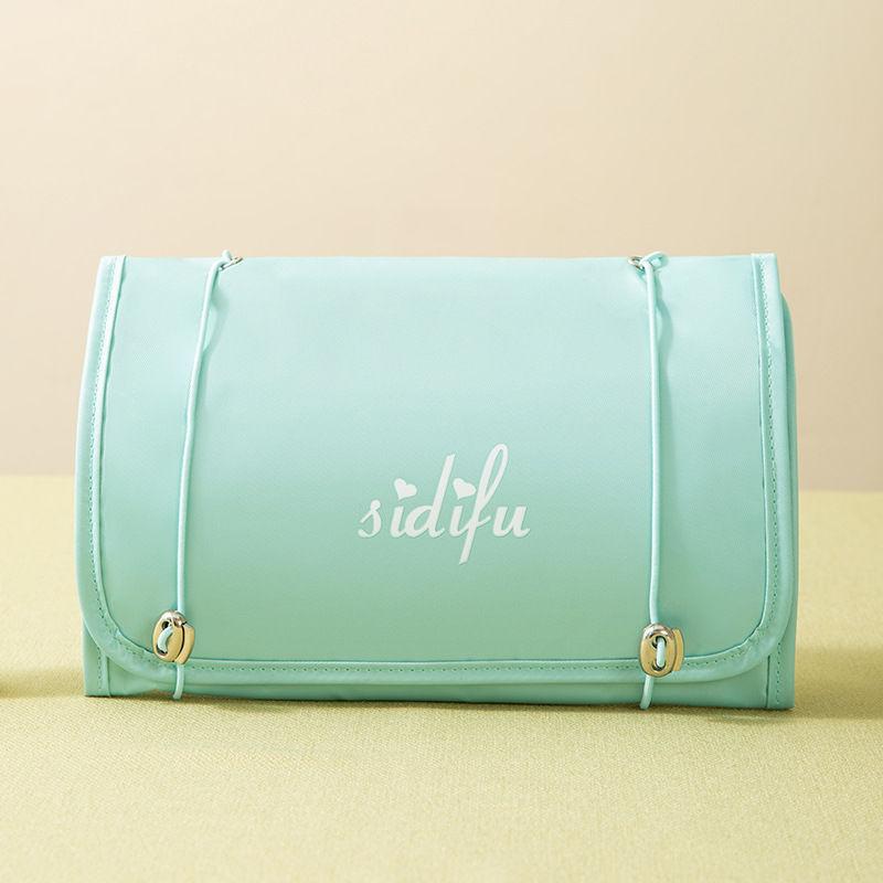 1pc New Four In One Makeup Bag for Travel, Portable, Multi Functional, Large Capacity, Detachable, Toilet and Storage Bag