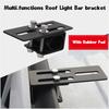 2X Car SUV Roof Rack Light Bracket Crossbar Luggage-Rack Bumper Bull Bar Holder