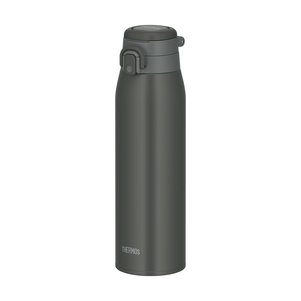 Thermos Vakuově izolovaný přenosný hrnek na vodu 1l tmavě šedý DGY JOS-1000