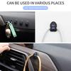 BSU1 Car Ashtray Car Sticker 1/2/4Pcs Car Styling Hooks Interior Storage Holder For Volkswagen CC R-Line GTI T5 Golf T-ROC R Polo GTD ib2