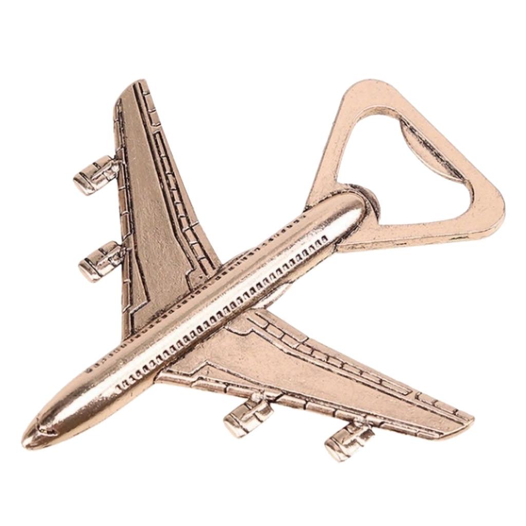 

Открывалка для бутылок в форме самолета, антикварная открывалка для бутылок пива из сплава в форме самолета, бытовые нужды, свадебные подарки, вечеринки, кухонные открывашки золотой