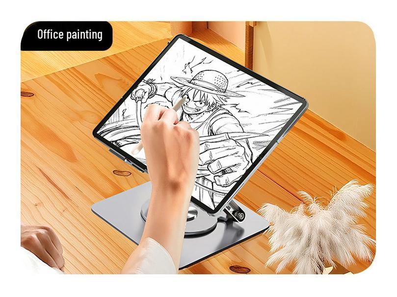 360° Rotating Laptop & Tablet Stand with Heat Dissipation