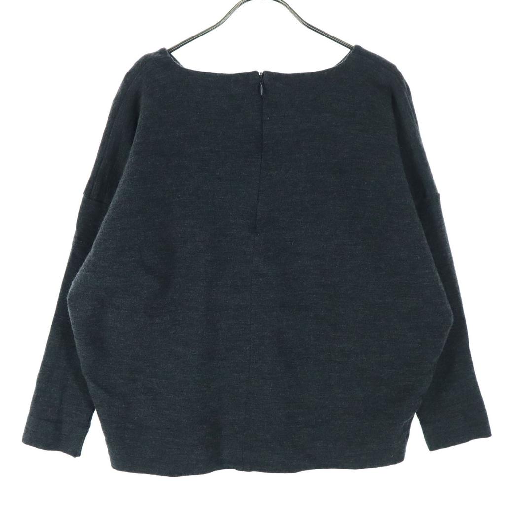 Beauty Products ENFOLD Long Sleeve Sweater 38 Black Back Zip Women Used