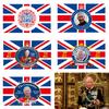Wufudtp Charles Iii Flag Hintergrundtuch 90x150cm Outdoor Union Jack Flagge