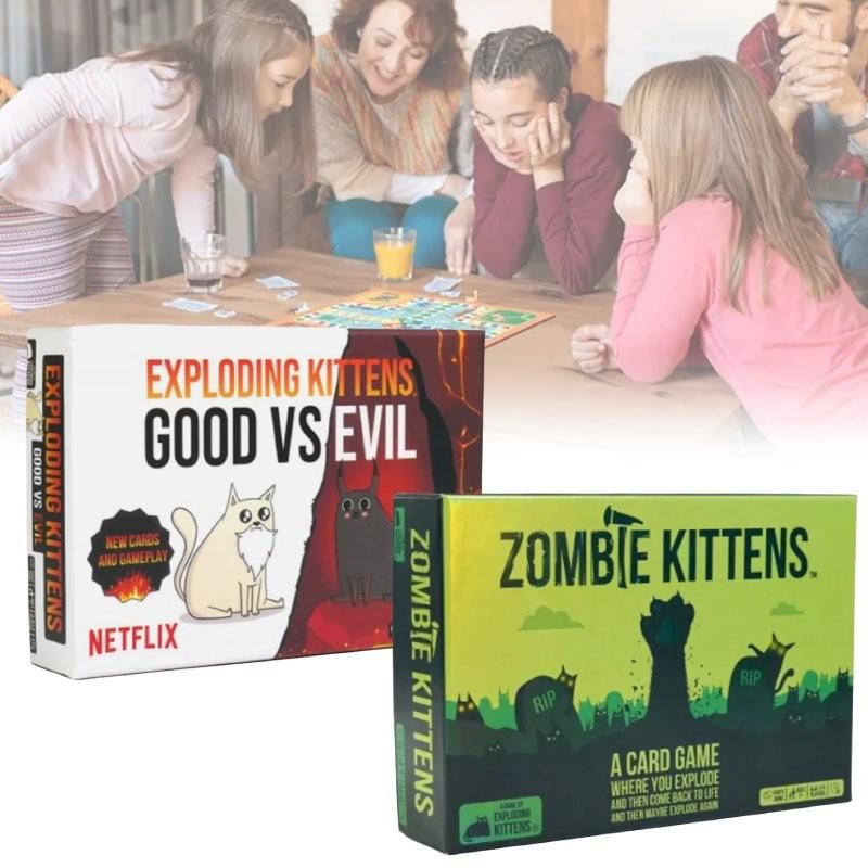 Barking Kittens Exploding Fun And Unique Tabletop Game For Family Gatherings And Parties