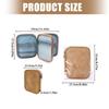 Fabric Knitting Needle Organiser Waterproof Crochet Hook Storage Case For Knitting Tool Sewing Accesories
