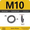 8.8 Grade Black Shock Absorbing Washer M3-M16