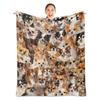 Chihuahua Dog Blanket  Soft Fleece Throw Plush Home Decor Gifts