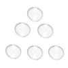 Packing Fillable Photo Props Christmas Disc Balls Christmas Ornaments Clear Flat Ball Home Decor