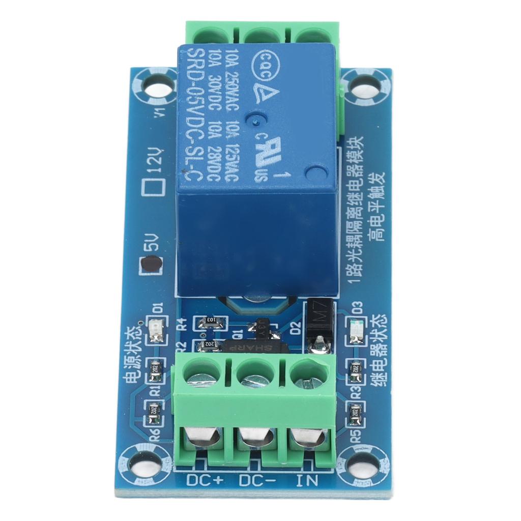 Relay Module Fault Tolerant Design Humanized Interface Stable One Channel Relay Module for Motors Wa