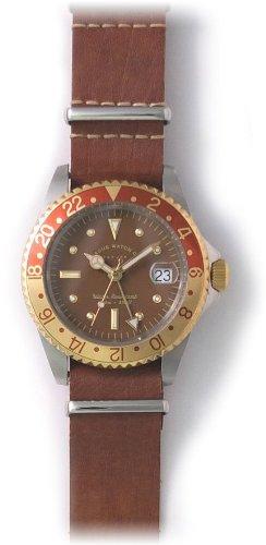 

Watch Wristwatch BRWN GMT Brown [Vag Company] (Brown GMT) BG-L-001