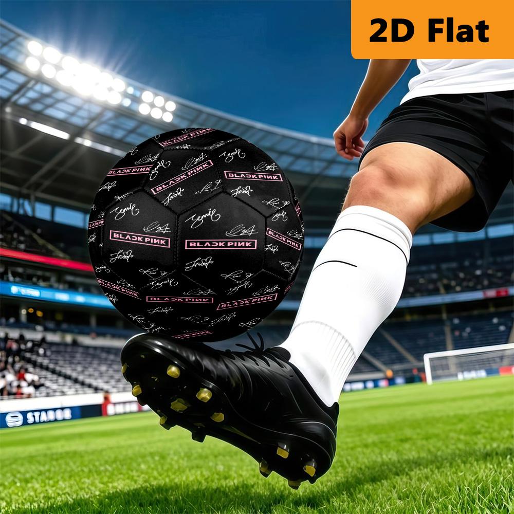 Blackpinks Global Phenomenon Football Suitable for Both Training and Competition Wear-resistant and Slip-resistant High Elasticity No. 5 Football